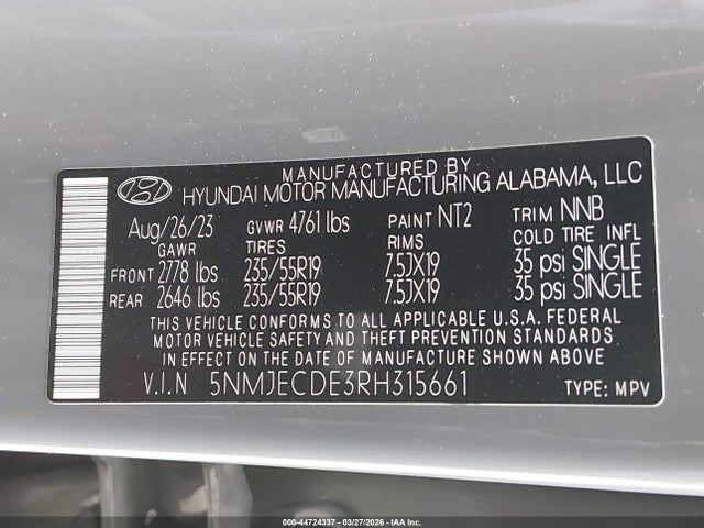 Hyundai TUCSON Limited