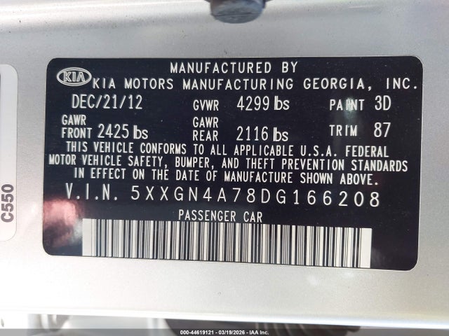 Kia Optima Ex