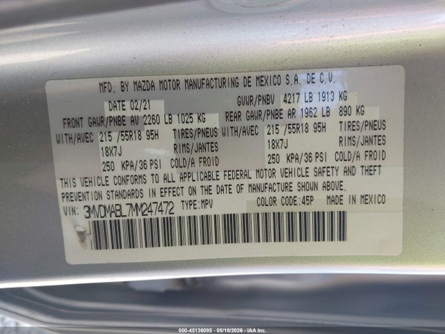 Mazda Cx Select