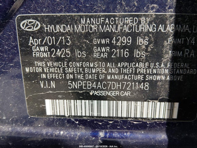 Hyundai SONATA Gls