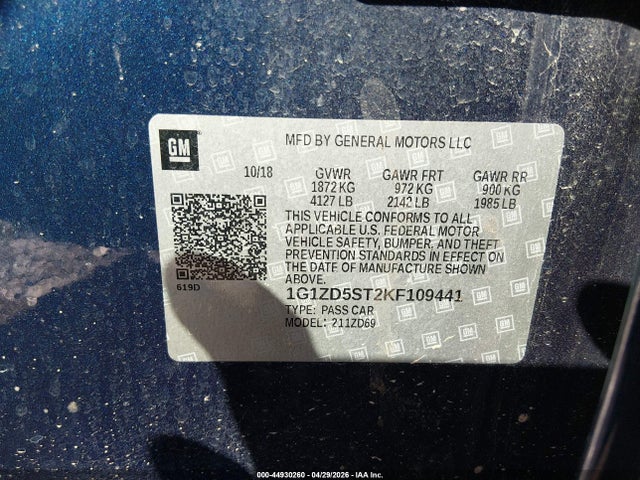 Chevrolet Malibu Lt