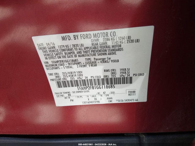 Ford Taurus Limited