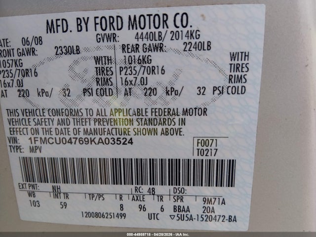 Ford Escape Limited