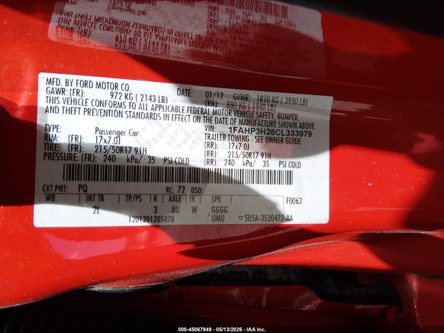 Ford Focus Sel