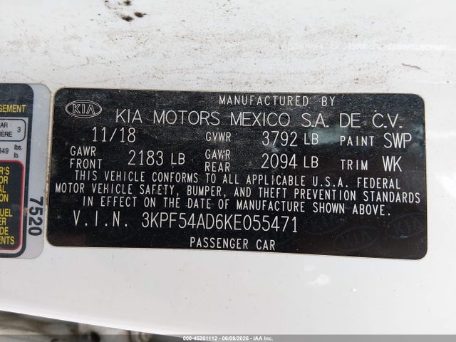 Kia Forte Ex