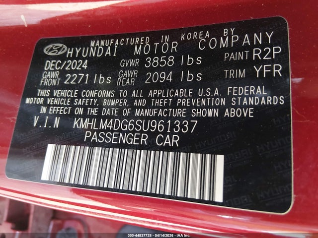 Hyundai ELANTRA Sel Sport