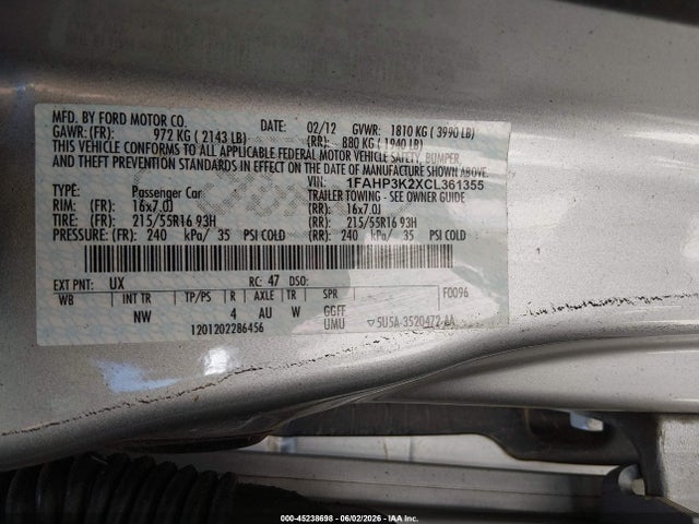 Ford Focus Se