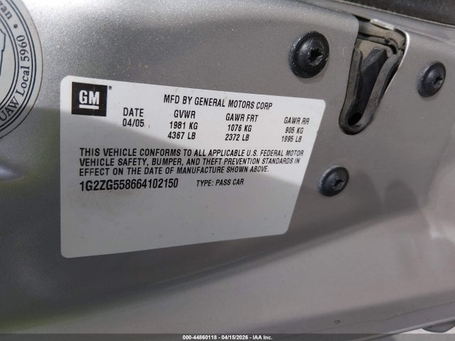 Pontiac G6