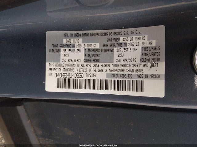 Mazda Cx Premium Package