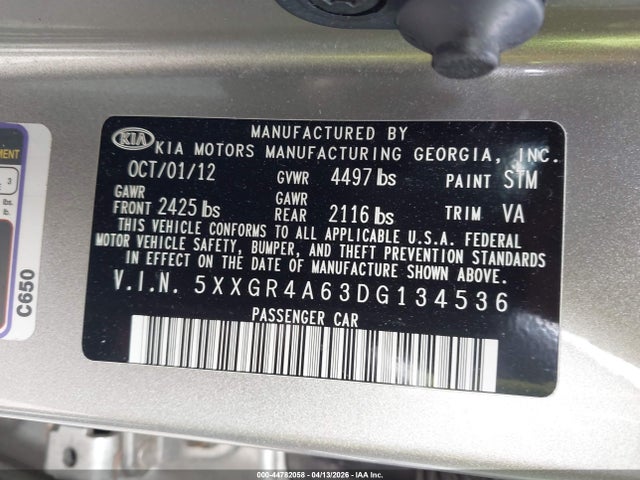 Kia Optima Sx