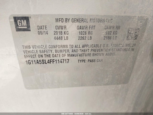 Chevrolet Malibu 1fl