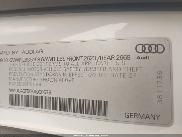 Audi S5 3.0t Premium