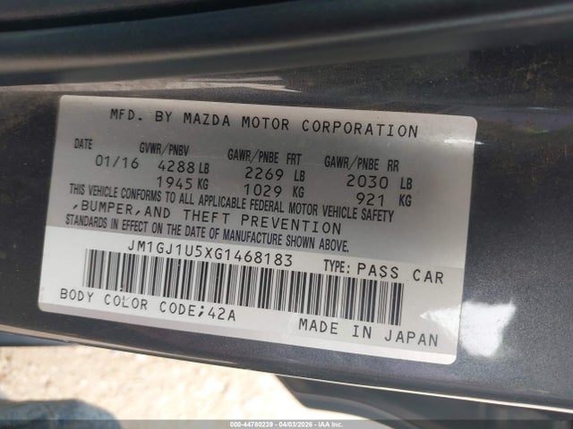 Mazda Mazda6 I Sport