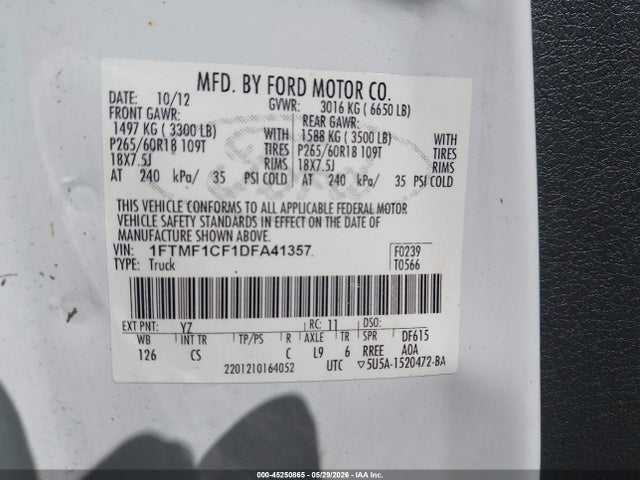 Ford F-150 Stx
