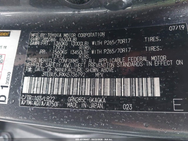 Toyota 4Runner Sr5 Premium