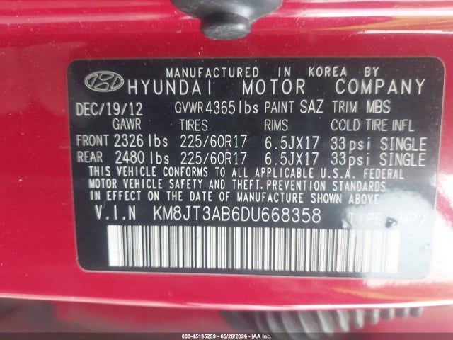 Hyundai TUCSON Gl