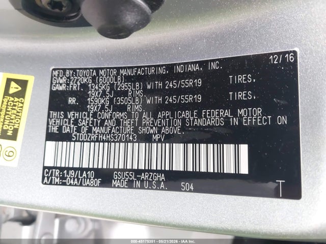 Toyota Highlander Limited
