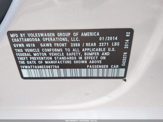 Volkswagen Passat 1.8t Wolfsburg Edition
