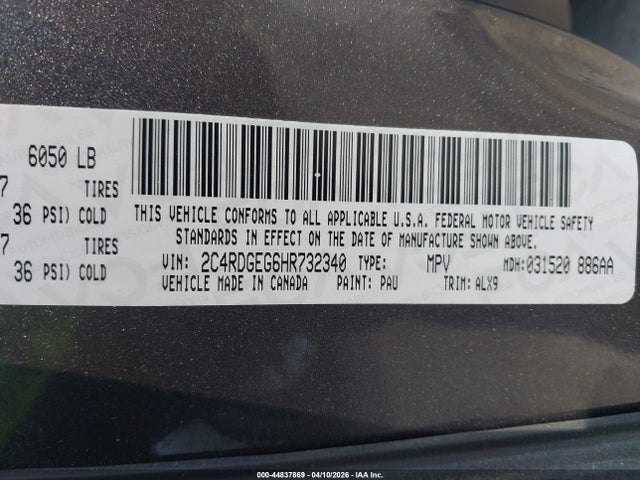 Dodge Grand Caravan Gt