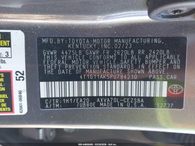 Toyota Camry Se