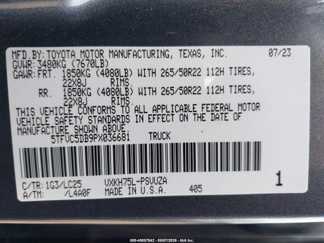 Toyota Tundra Capstone