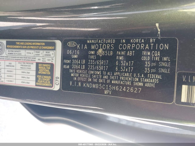Kia Sedona Lx