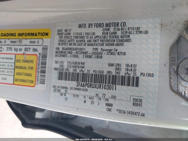 Ford Fusion Titanium
