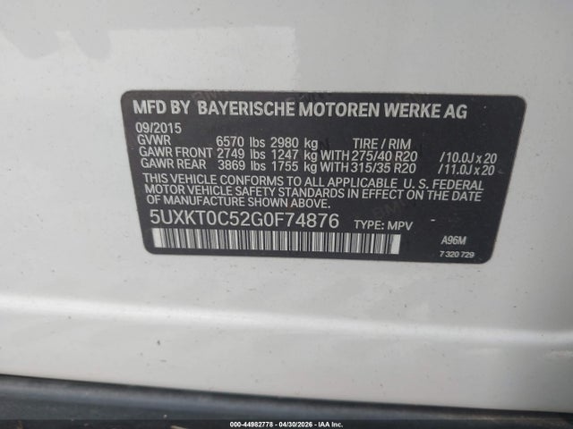 BMW X Series Xdrive40e