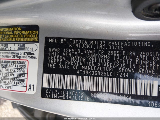 Toyota Avalon Xl