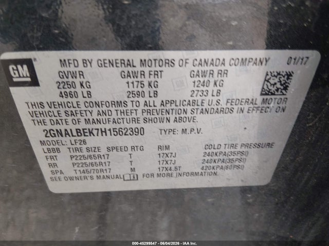 Chevrolet Equinox Ls