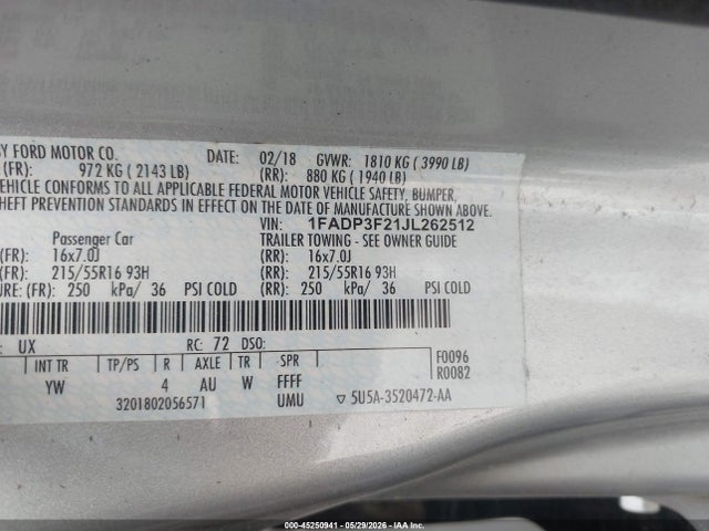 Ford Focus Se
