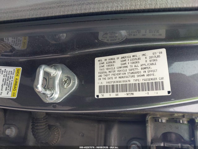 Honda Accord 2.4 Lx