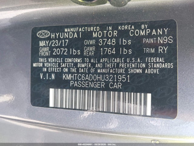 Hyundai VELOSTER Value Edition