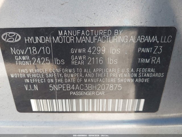 Hyundai SONATA Gls