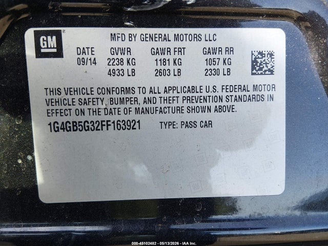 Buick LaCrosse Leather