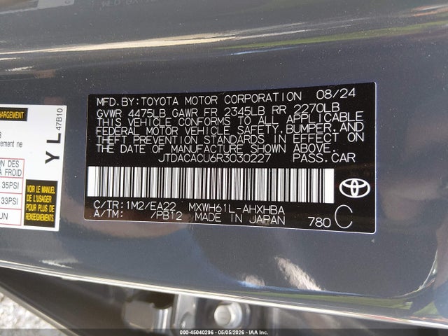 Toyota Prius Prime Xse Premium