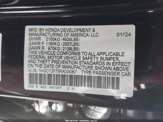 Honda Accord Sport-l