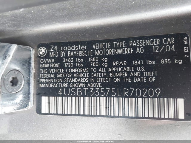 BMW Z Series 2.5i