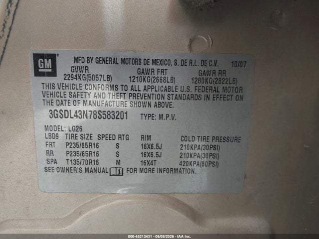 Saturn Vue V6 Xe