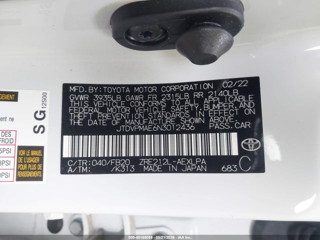 Toyota Corolla Le