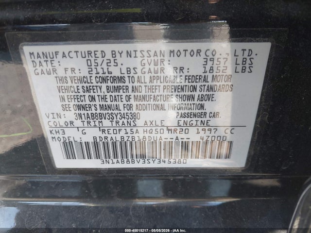 Nissan Sentra S