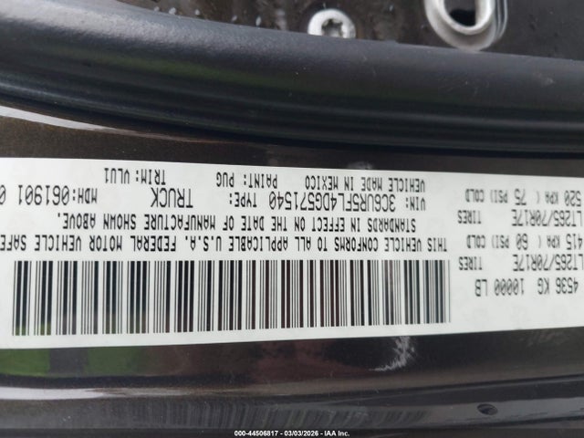 Ram 2500 Laramie