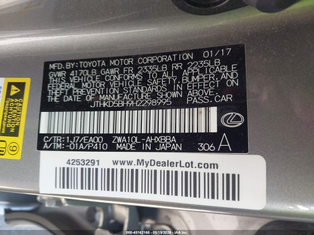Lexus Ct Ct 200h F Sport