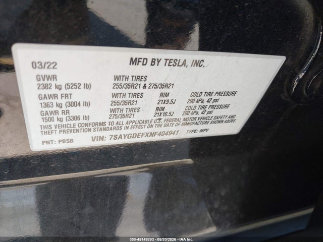 Tesla Model Y Performance Dual Motor All-wheel Drive