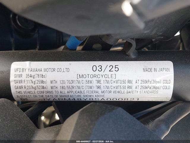 Yamaha Mtn690 C