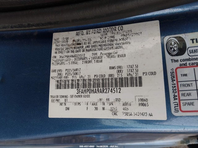 Ford Fusion Se