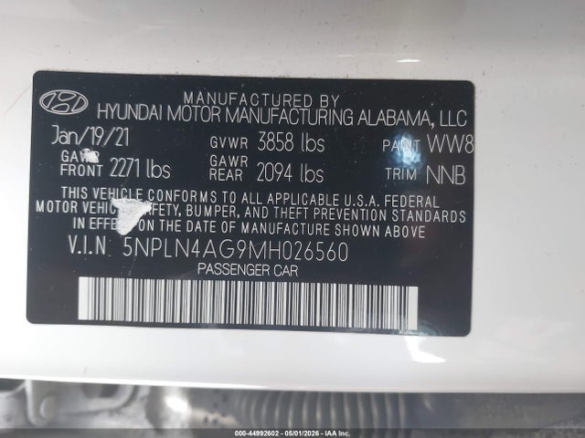 Hyundai ELANTRA Sel