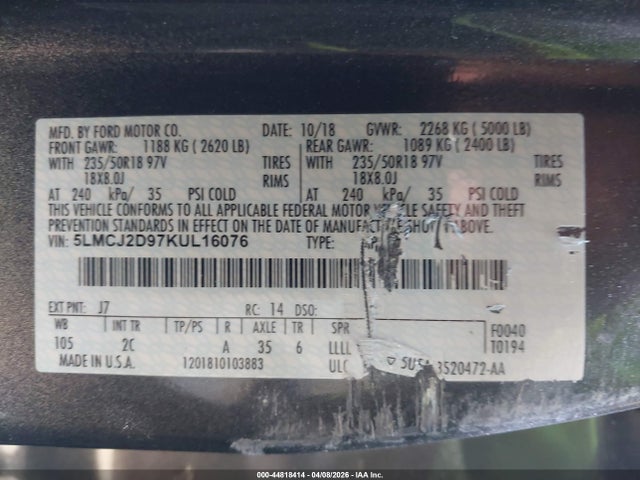 Lincoln MKC Select