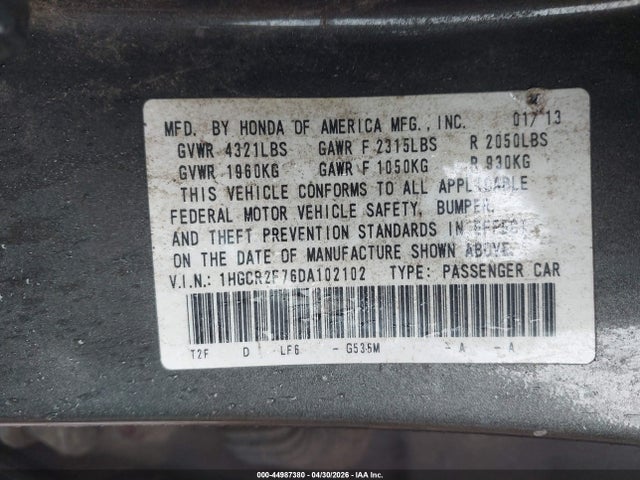 Honda Accord Ex