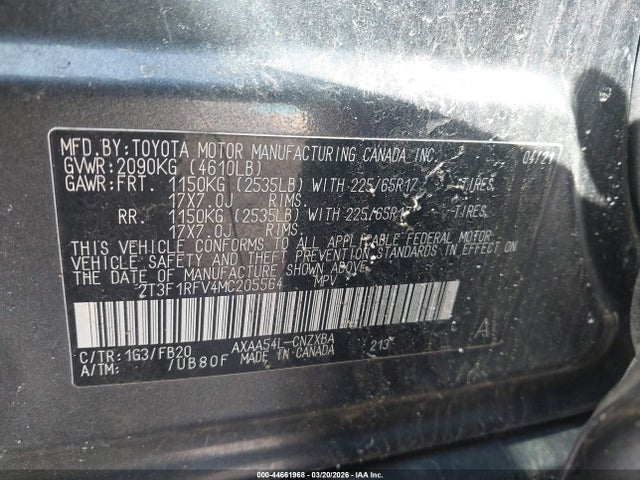 Toyota RAV4 Le